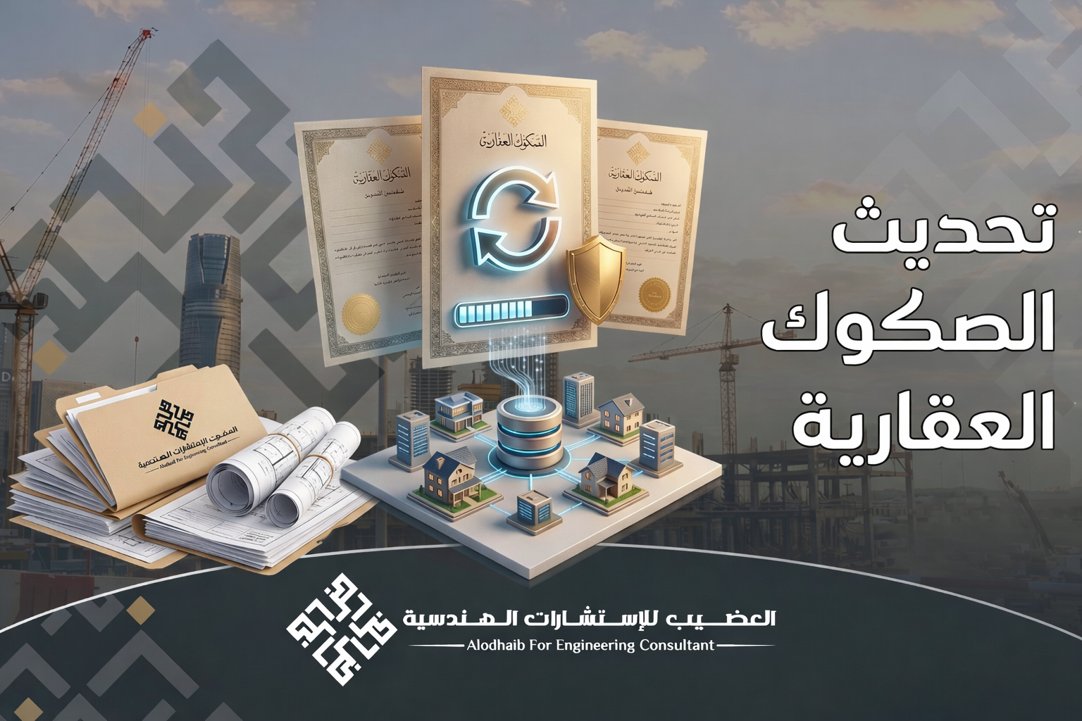 تحديث الصكوك العقارية