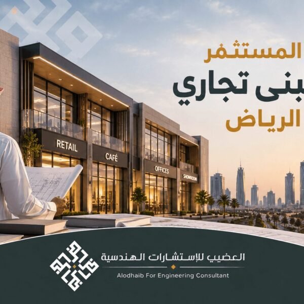 دليل المستثمر لبناء مبنى تجاري في الرياض