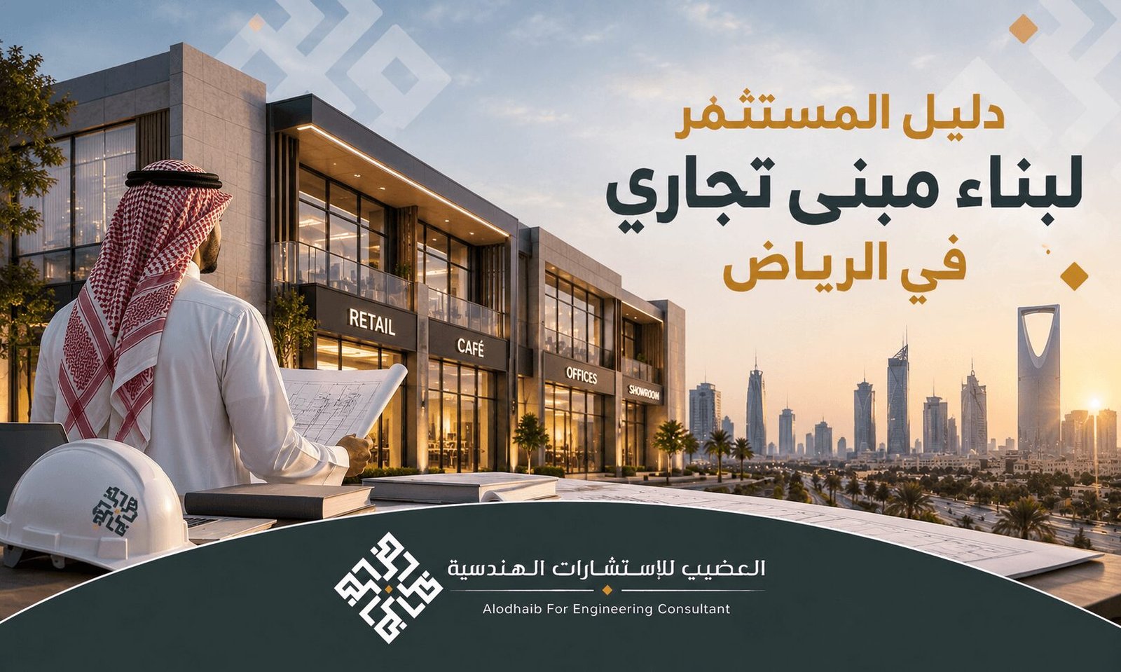 دليل المستثمر لبناء مبنى تجاري في الرياض